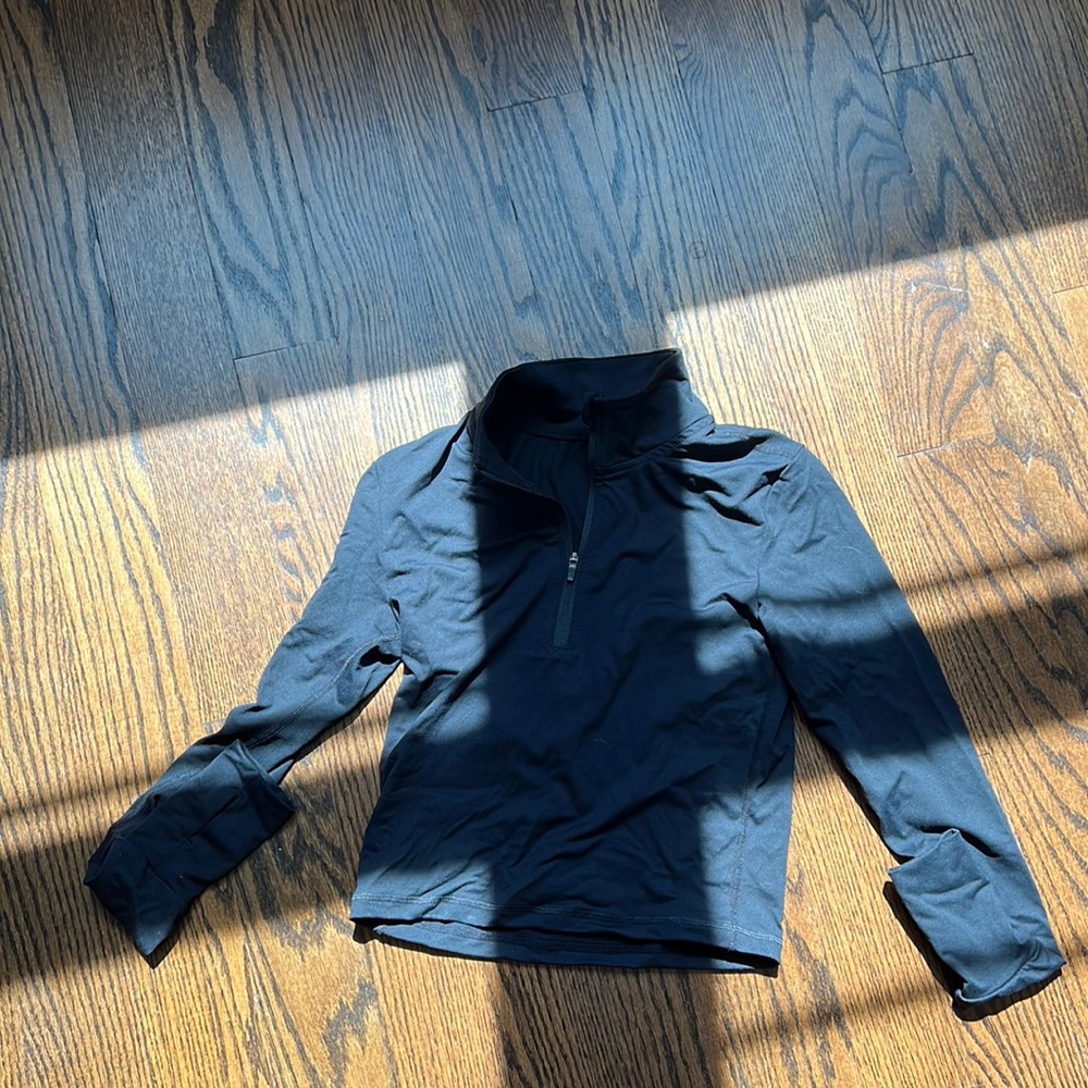 Paragon Fitwear cropped quarter zip long sleeve